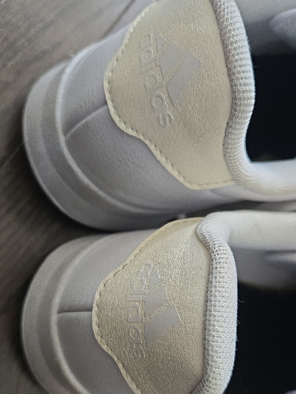 adidas Women’s White Sneakers with Cream Accents - Picture 6 of 6